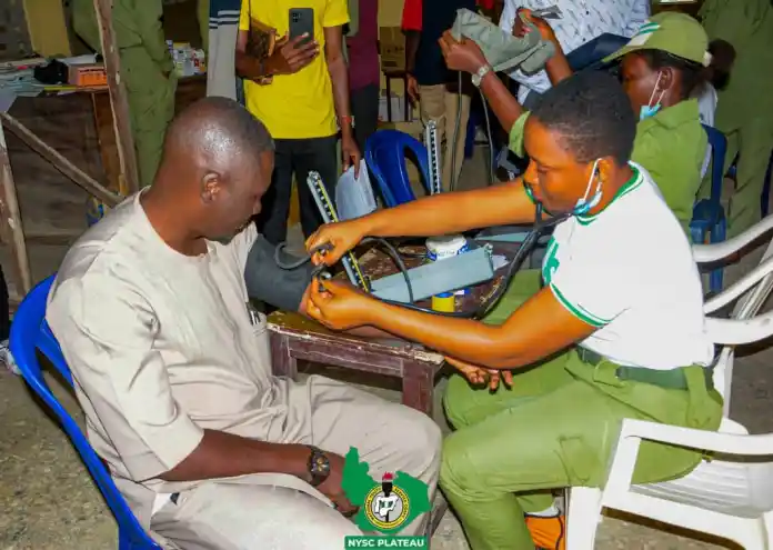 NYSC’s Rural Health Initiative, Medical Outreach, Jos East