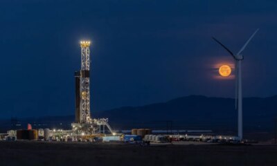 Fervo geothermal site at night.jpg